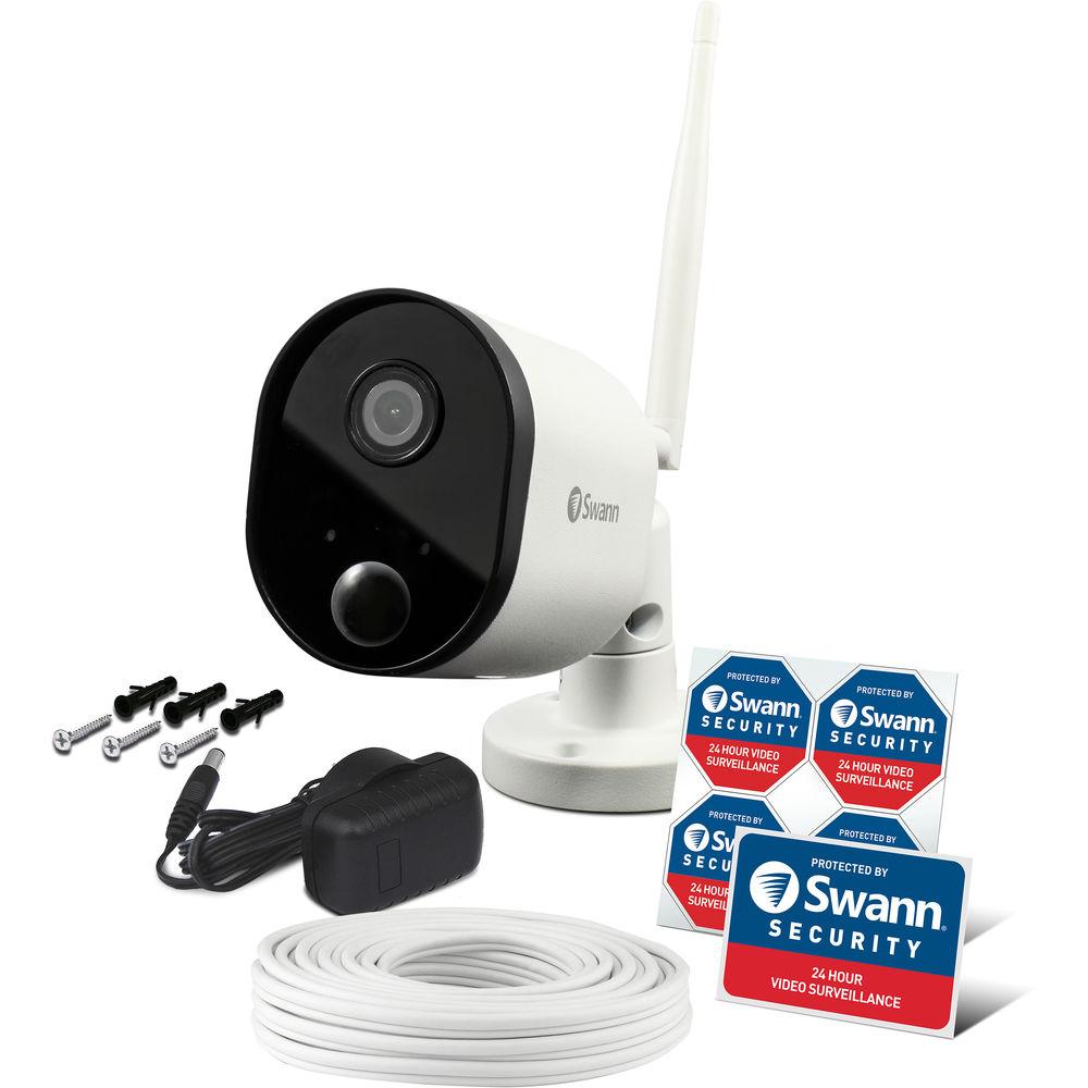 Swann SWWHD-OUTCAM-US 2MP Outdoor Wi-Fi Network Camera with Night Vision