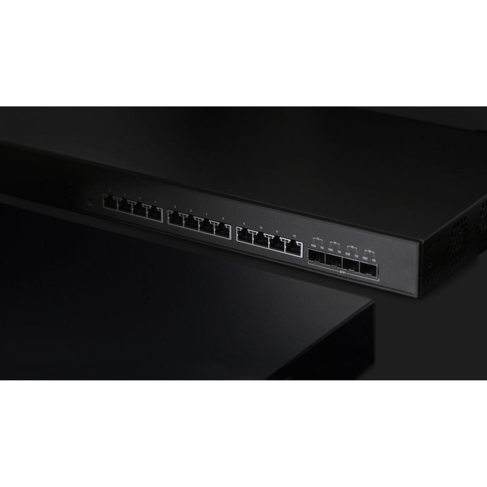 TP-Link T1700X-16TS JetStream 12-Port Gigabit Stackable Smart Switch with 4 10G SFP Slots