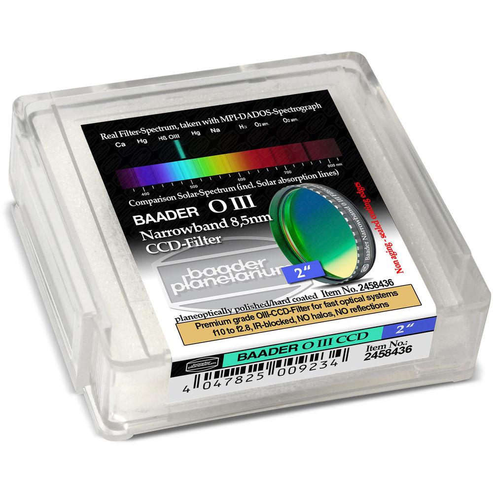 Alpine Astronomical Baader 8.5nm Oxygen-III Enforced-Narrowband CCD Imaging Filter