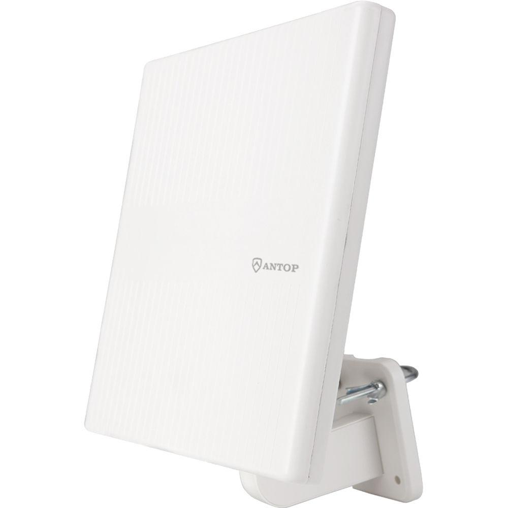 ANTOP Antennas AT-413B Flat Panel Outdoor Attic Amplified HDTV Antenna