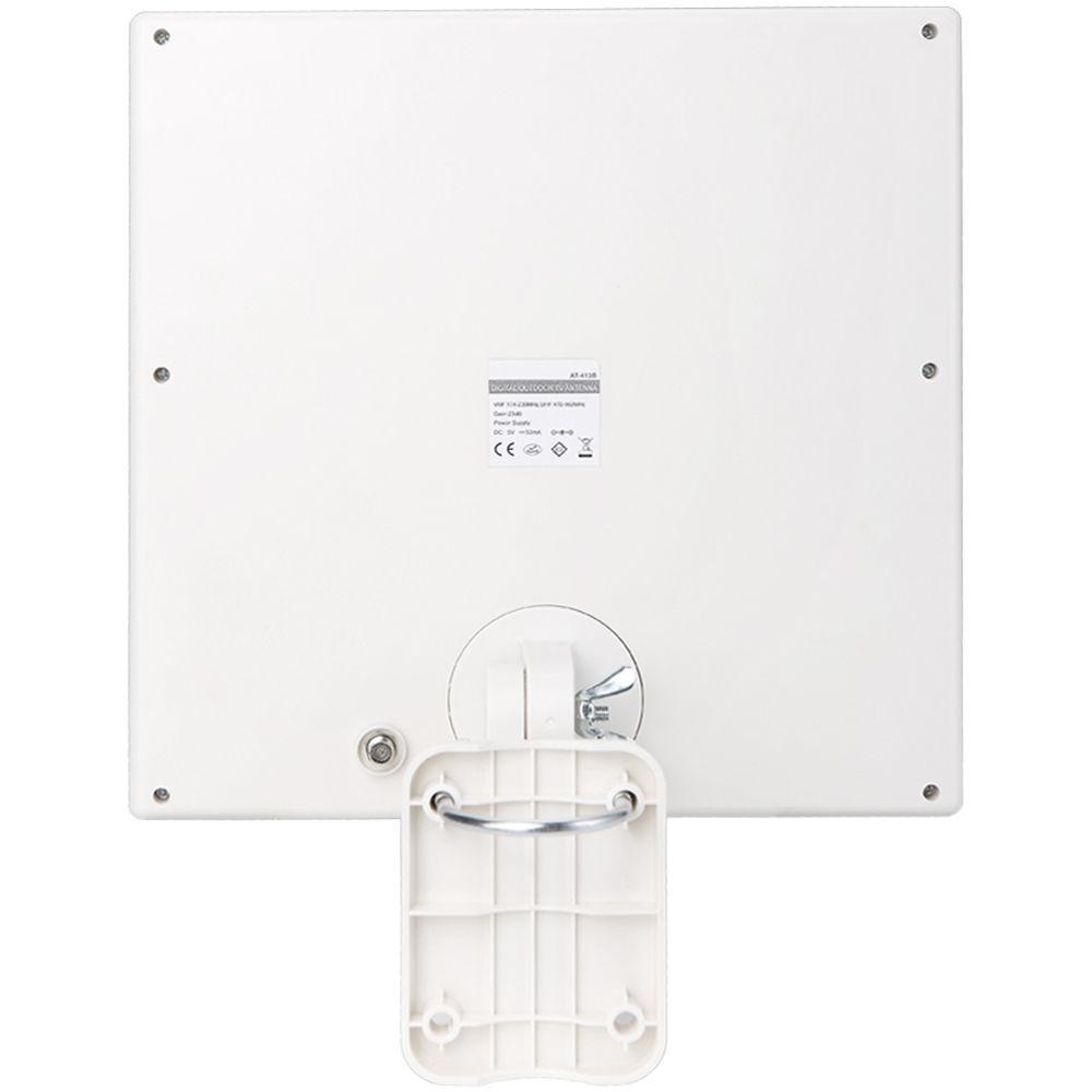 ANTOP Antennas AT-413B Flat Panel Outdoor Attic Amplified HDTV Antenna