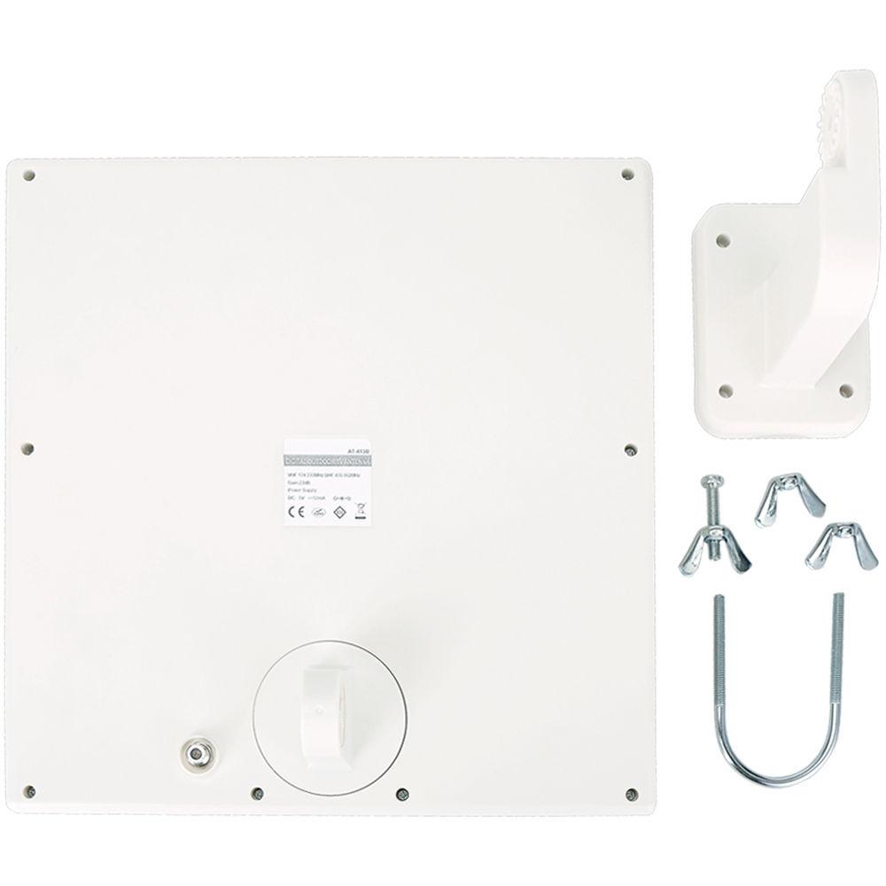 ANTOP Antennas AT-413B Flat Panel Outdoor Attic Amplified HDTV Antenna
