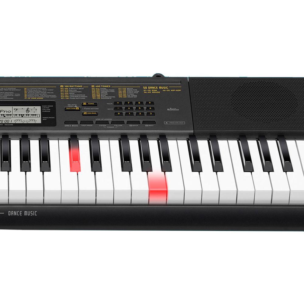 Casio LK-265 61-Key, Piano-Style Keyboard with Touch Response and Key-Lighting System