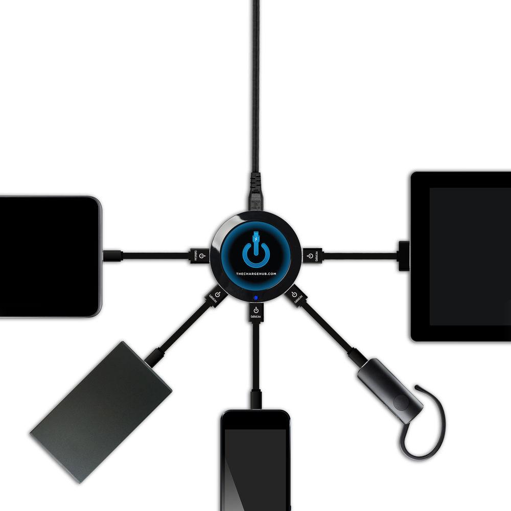 ChargeHub X5 5-Port USB SuperCharger International Travel Pack