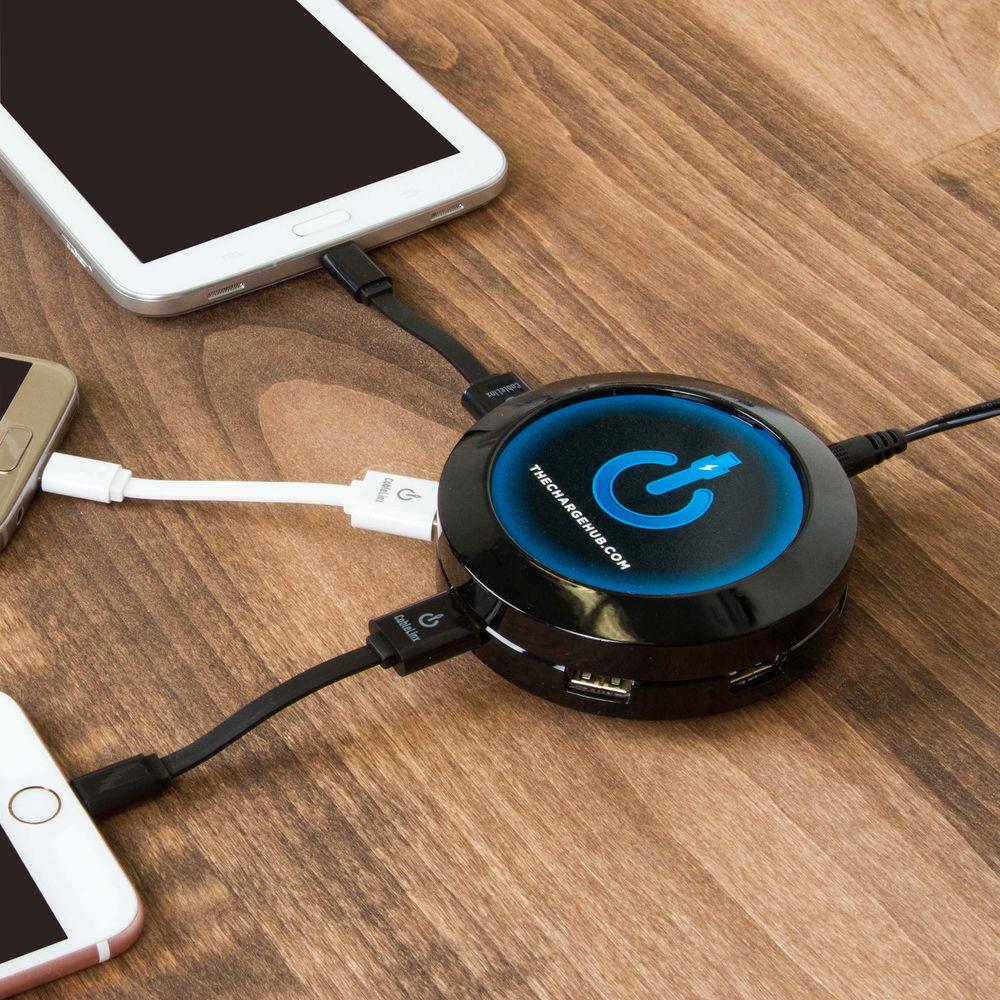 ChargeHub X7 7-Port USB SuperCharger Domestic Travel Pack