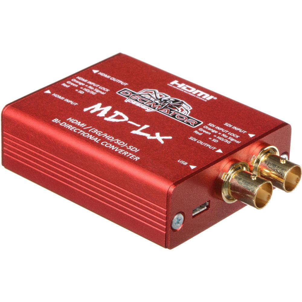 DECIMATOR MD-LX HDMI SDI Bidirectional Converter, DECIMATOR, MD-LX, HDMI, SDI, Bidirectional, Converter