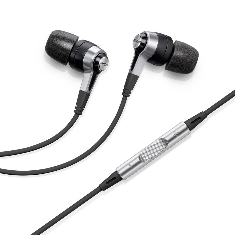 Denon AH-C620R In-Ear Headphones with Remote and Microphone
