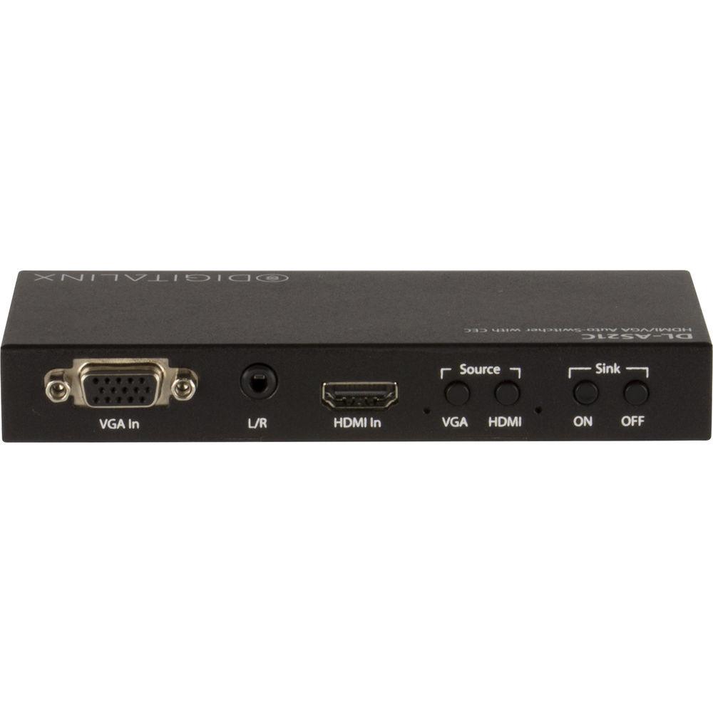 Digitalinx HDMI VGA Auto-Switcher with CEC Control