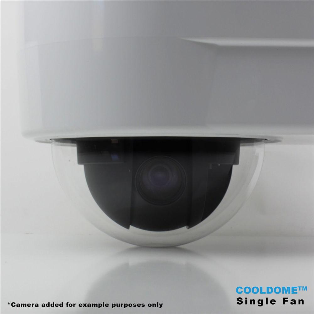 Dotworkz D3 COOLDOME Single-Fan Active Cooling Camera Enclosure with Tinted Lens