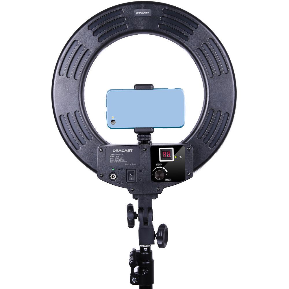 Dracast LED140 Halo Daylight Ring Light