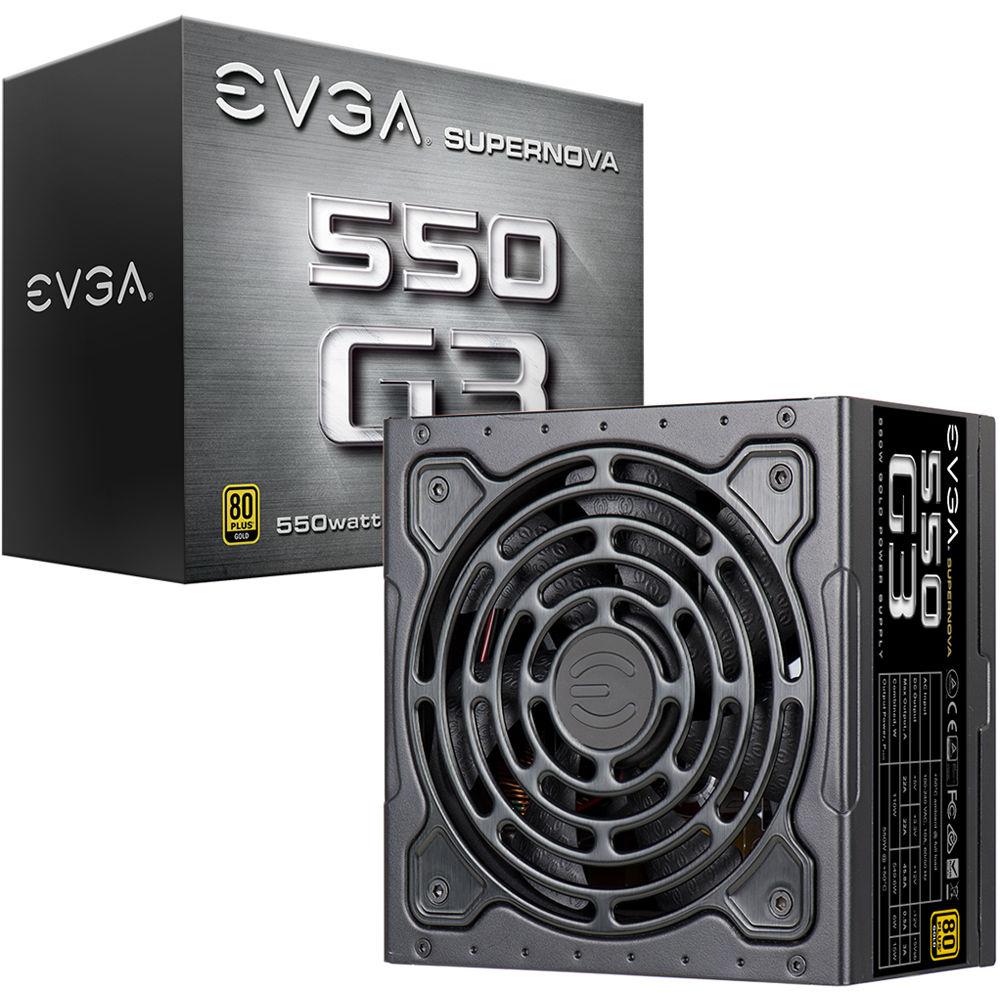 EVGA SuperNOVA 550 G3 550W 80 Plus Gold Modular Power Supply
