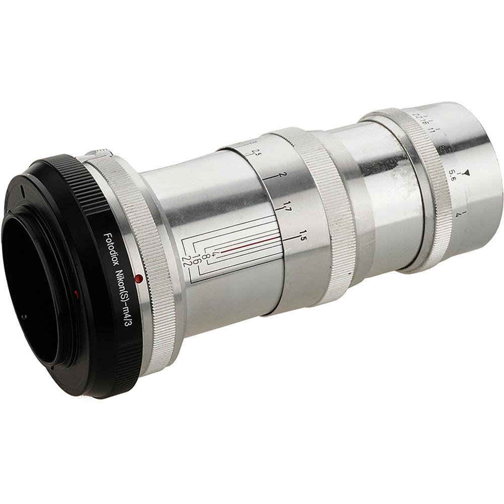 FotodioX Mount Adapter for Nikon S-Mount Lens to Micro Four Thirds Camera