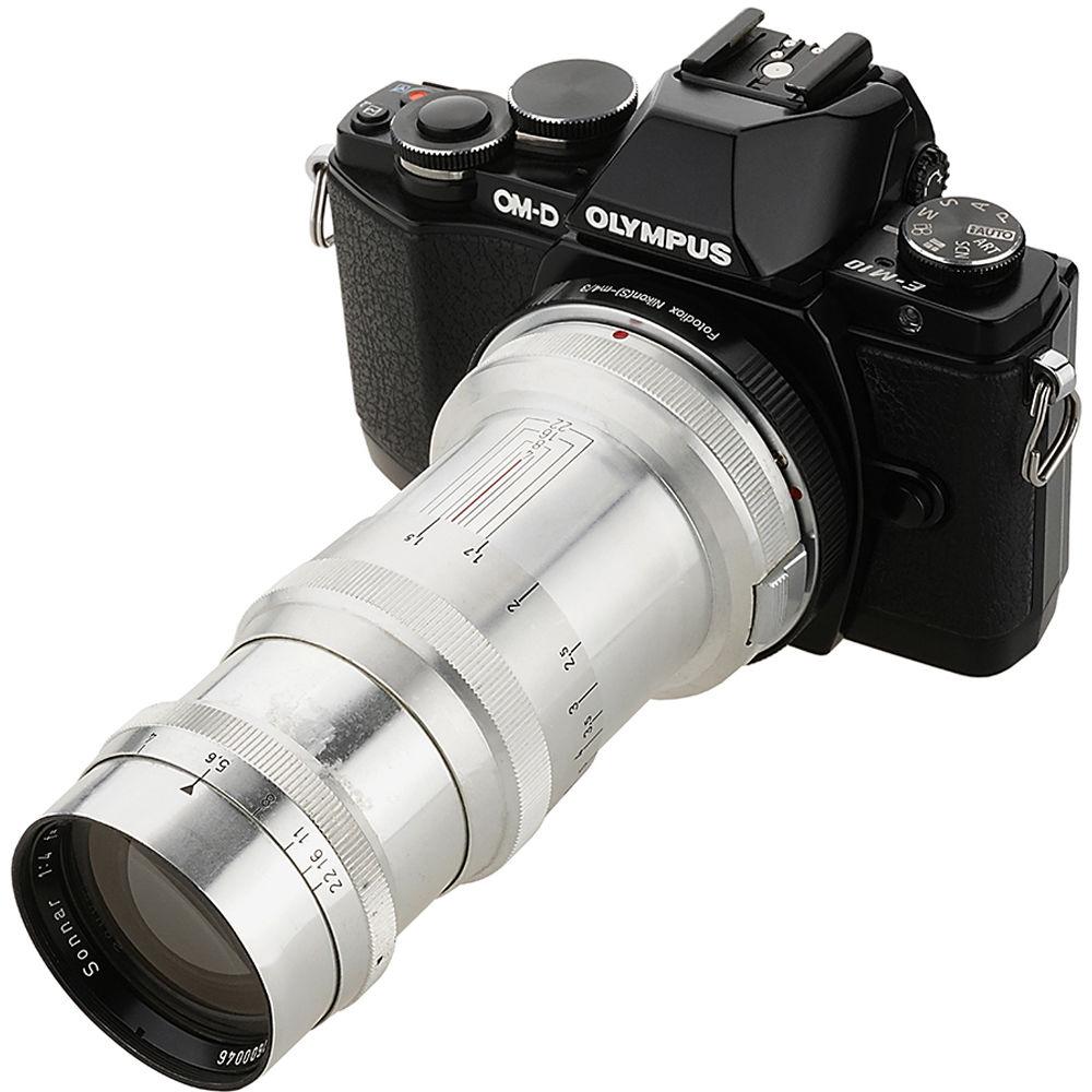 FotodioX Mount Adapter for Nikon S-Mount Lens to Micro Four Thirds Camera