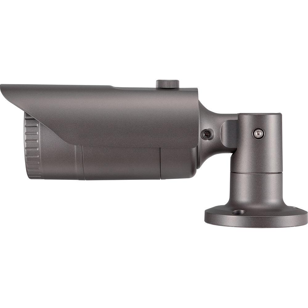Hanwha Techwin WiseNet Q 4MP Network Outdoor Bullet Camera with 6mm Fixed Lens with Night Vision