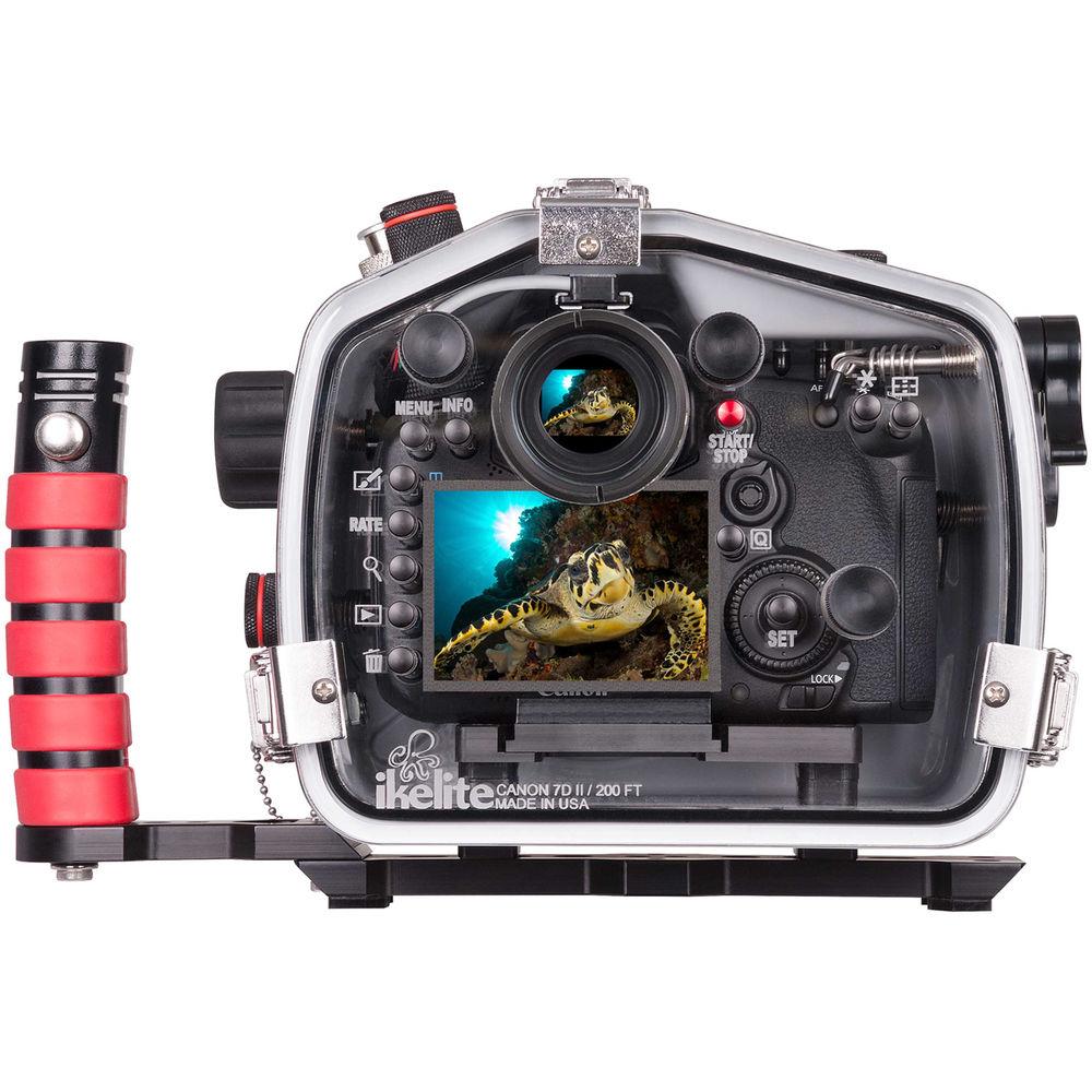 Ikelite 200DL Underwater Housing for Canon EOS 7D Mark II with Dry Lock Port Mount
