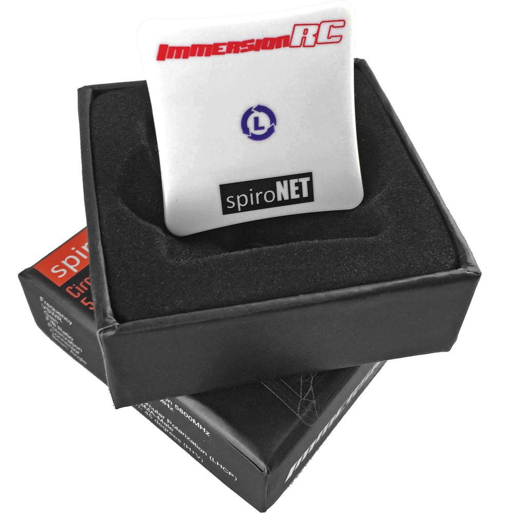 ImmersionRC SpiroNet RHCP Mini Patch 8dBi Antenna