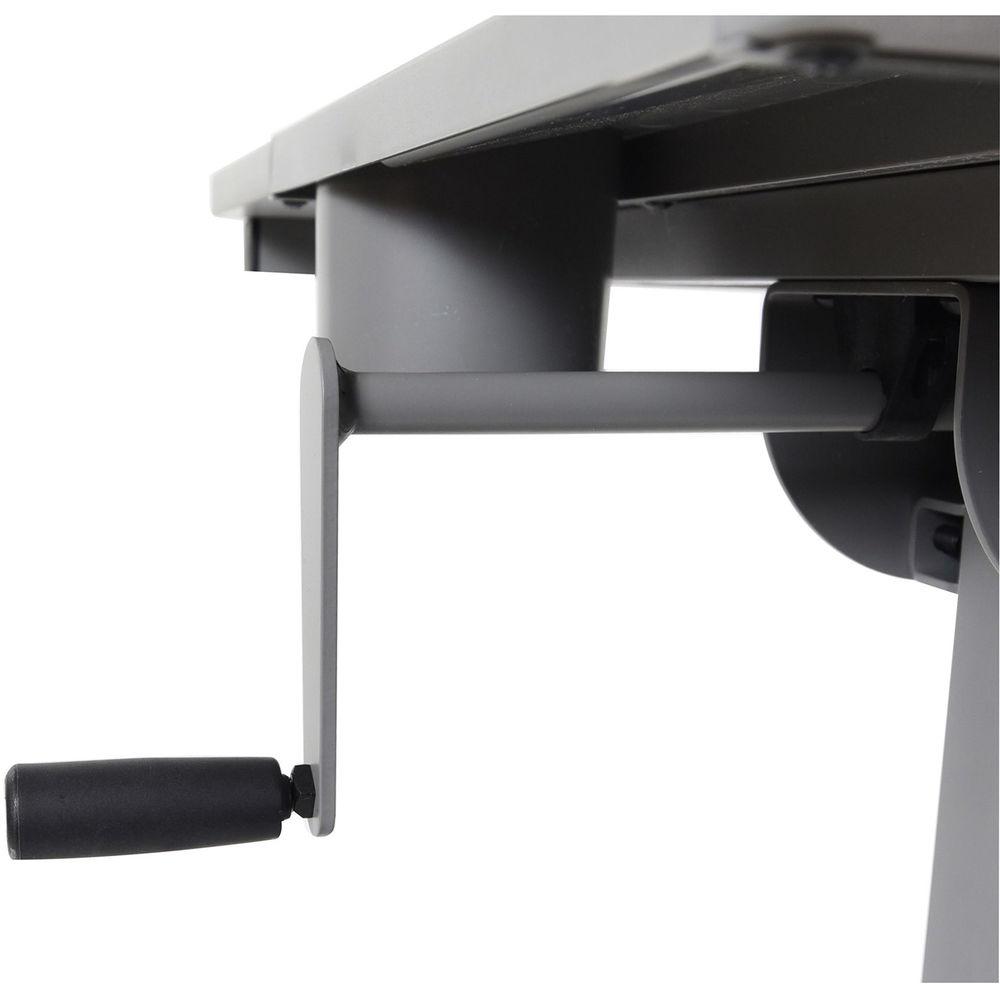 Luxor Sit Stand Student Desk with Crank Handle