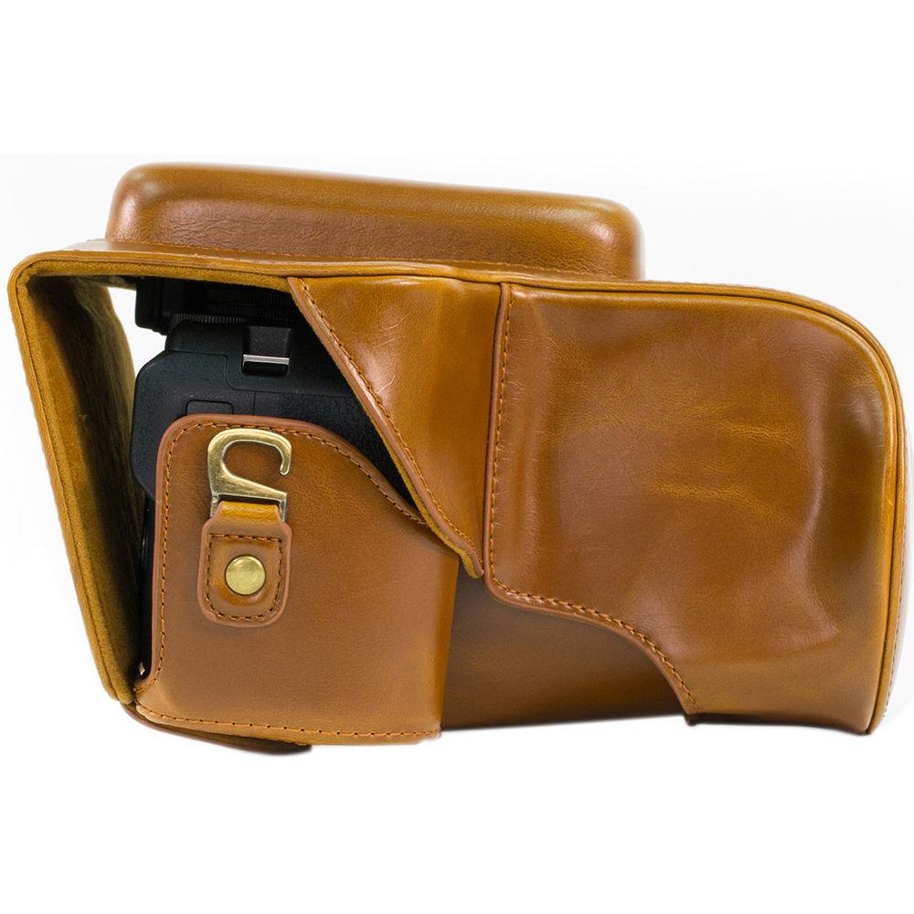 MegaGear Ever Ready Leather Camera Case for Nikon COOLPIX P900 P900S