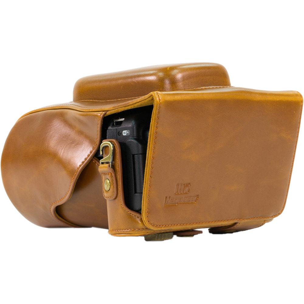 MegaGear Ever Ready Leather Camera Case for Nikon COOLPIX P900 P900S