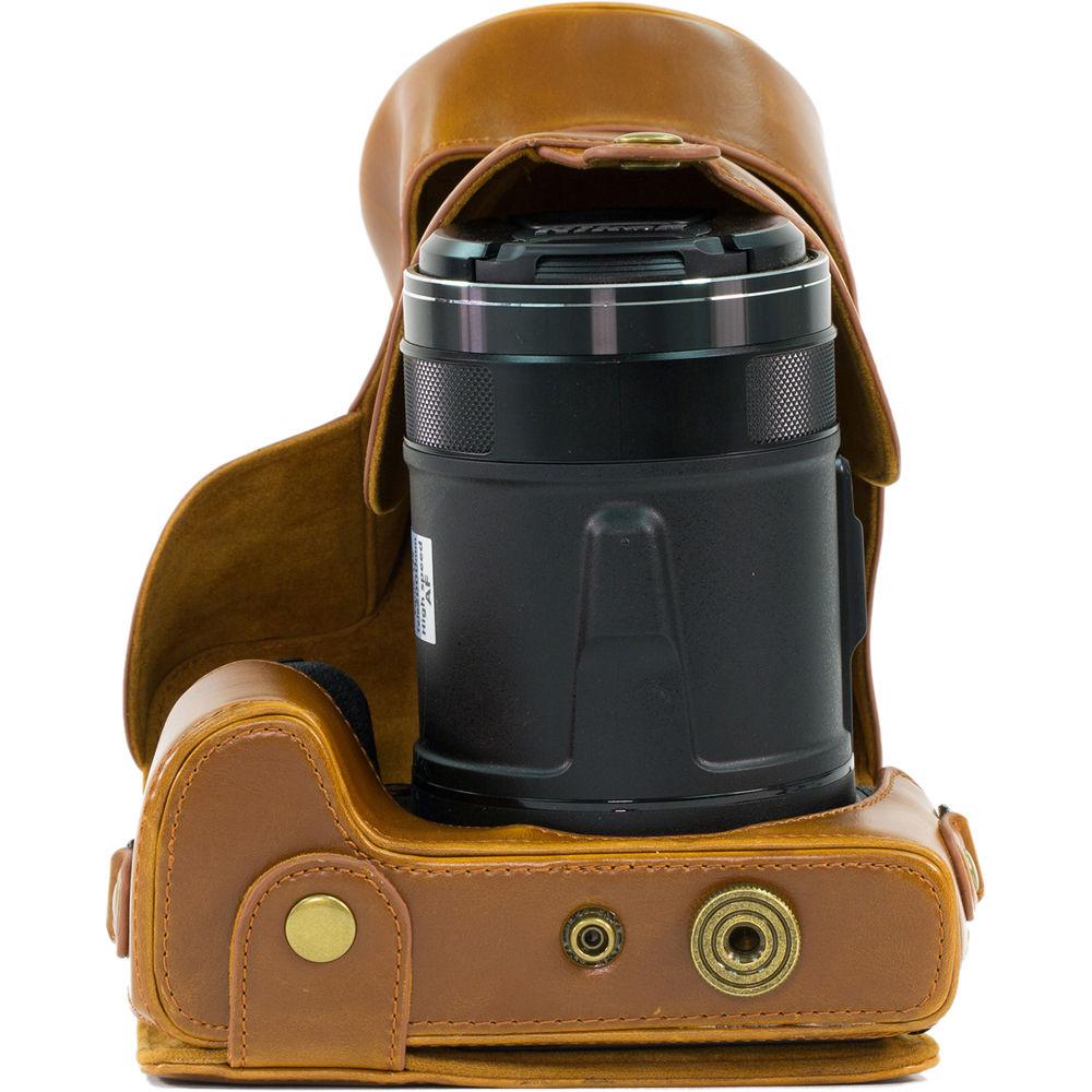 MegaGear Ever Ready Leather Camera Case for Nikon COOLPIX P900 P900S