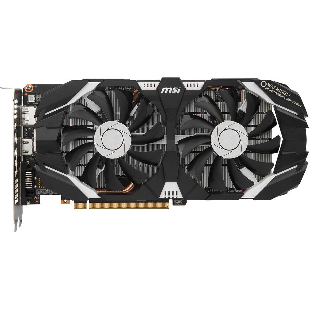 MSI GeForce GTX 1060 6GT OCV1 Graphics Card