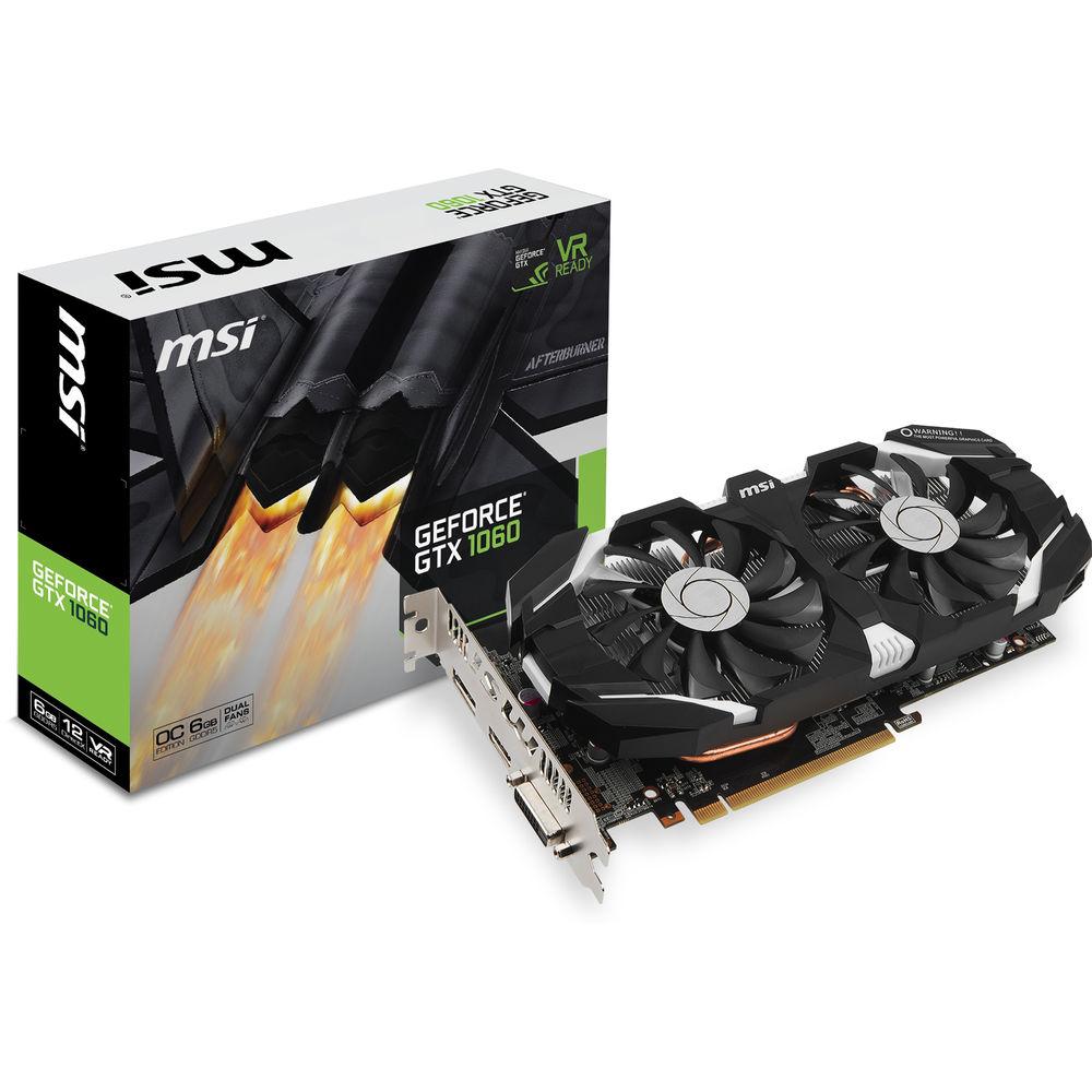 MSI GeForce GTX 1060 6GT OCV1 Graphics Card
