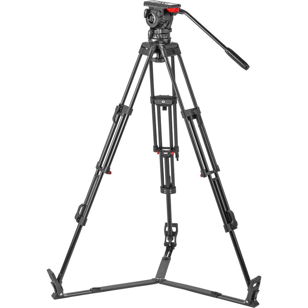 Sachtler FSB 10 T ENG 2 D Aluminum Tripod System with Touch & Go Plate