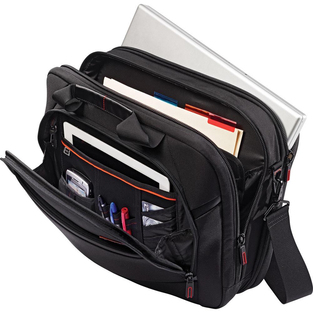 Samsonite 15.6" Pro 4 DLX Perfect Fit 2 Gusset Toploader Briefcase