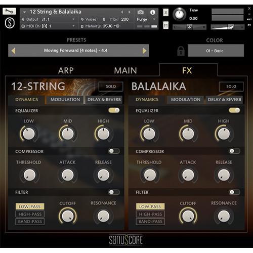 SONUSCORE Origins Volume 3: 12-String & Balalaika - Virtual Instrument Library