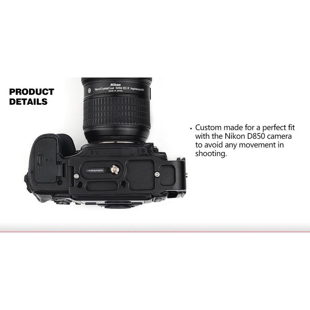 Sunwayfoto PNL-D850 L-Bracket for Nikon D850