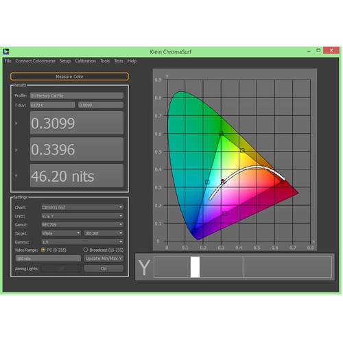 TVLogic Klein K-10 SF Colorimeter Flicker Meter
