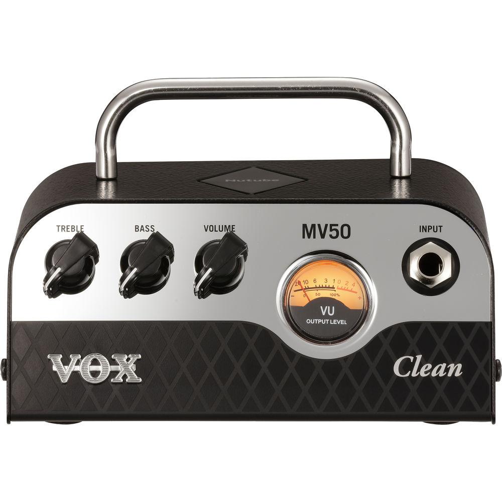 VOX MV50 Clean Set Amplifier Head and Speaker Cabinet Bundle