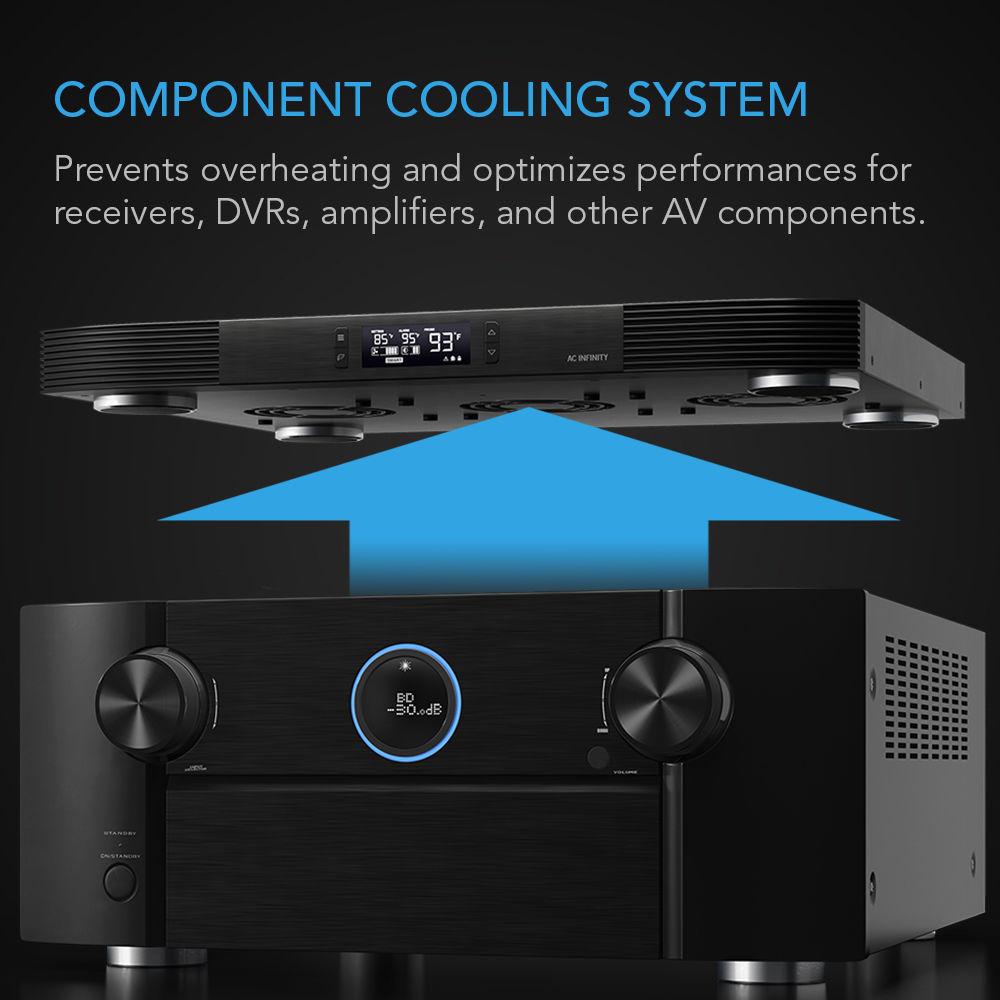 AC Infinity AIRCOM T9 A V Top-Exhaust Component Cooling System