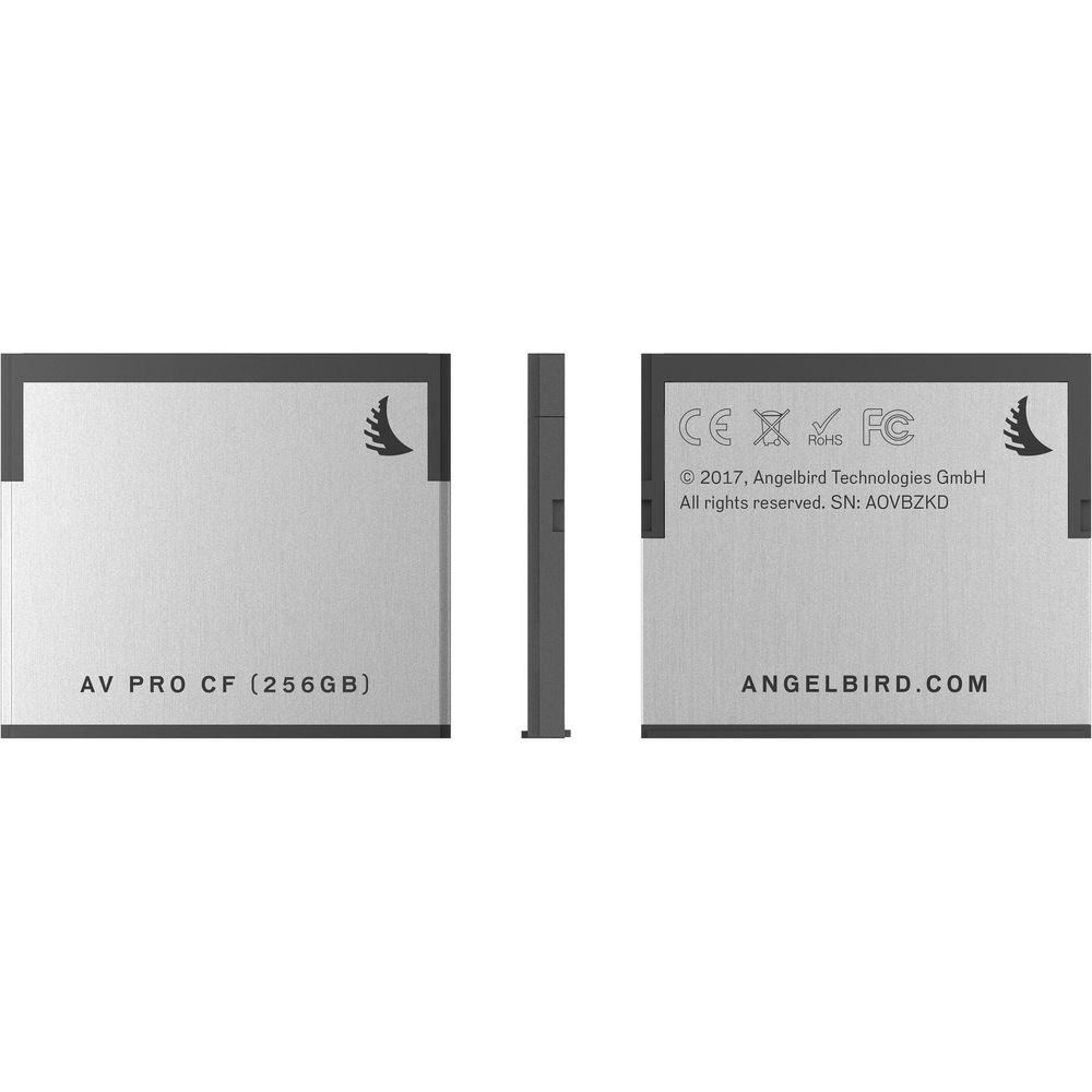 Angelbird 256GB AV Pro CF CFast 2.0 Memory Card