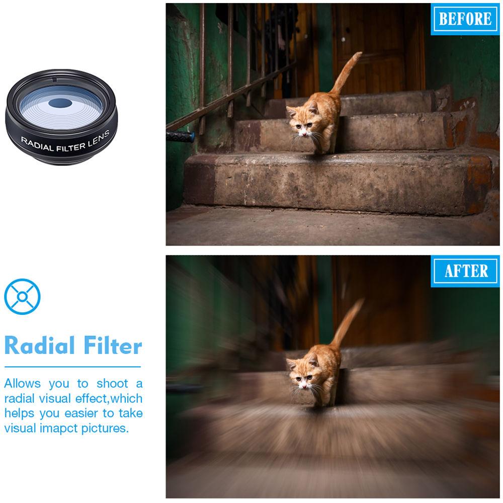 AVODA 10-in-1 Smartphone Lens Kit with Remote Shutter
