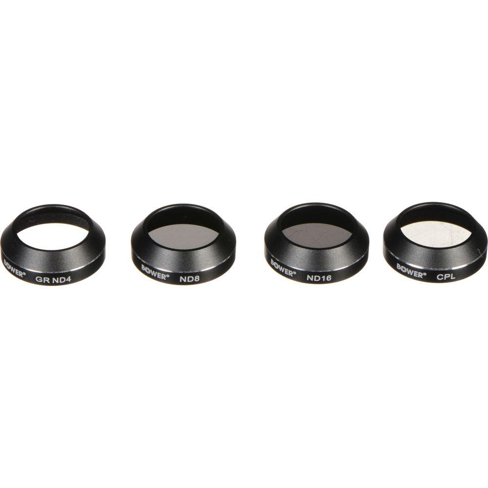 Bower Sky Capture Series 4-Piece 4K Filter Kit for DJI Mavic Pro