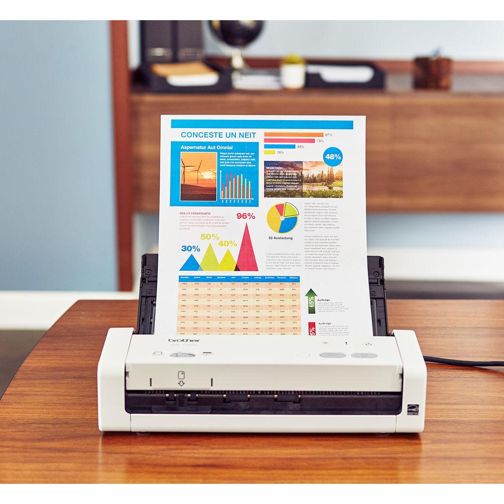 Brother ADS-1250W Wireless Document Scanner