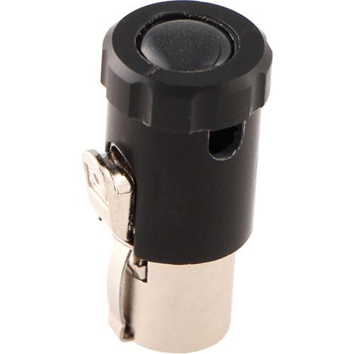 Cable Techniques Low-Profile Female TA5F Connector with 90-Degree Left Side-Exit