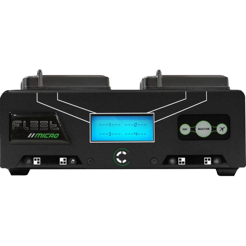 Core SWX Fleet Micro 3A Digital Quad Charger for V-Mount Batteries