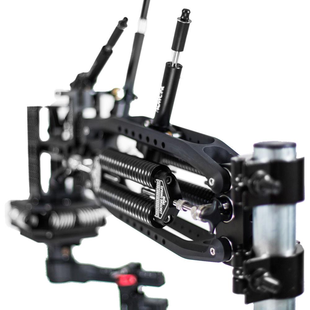 FLOWCINE Black Arm Complete Dampening System with 42-57 lb Anti-Vibration Mount & Pro Case