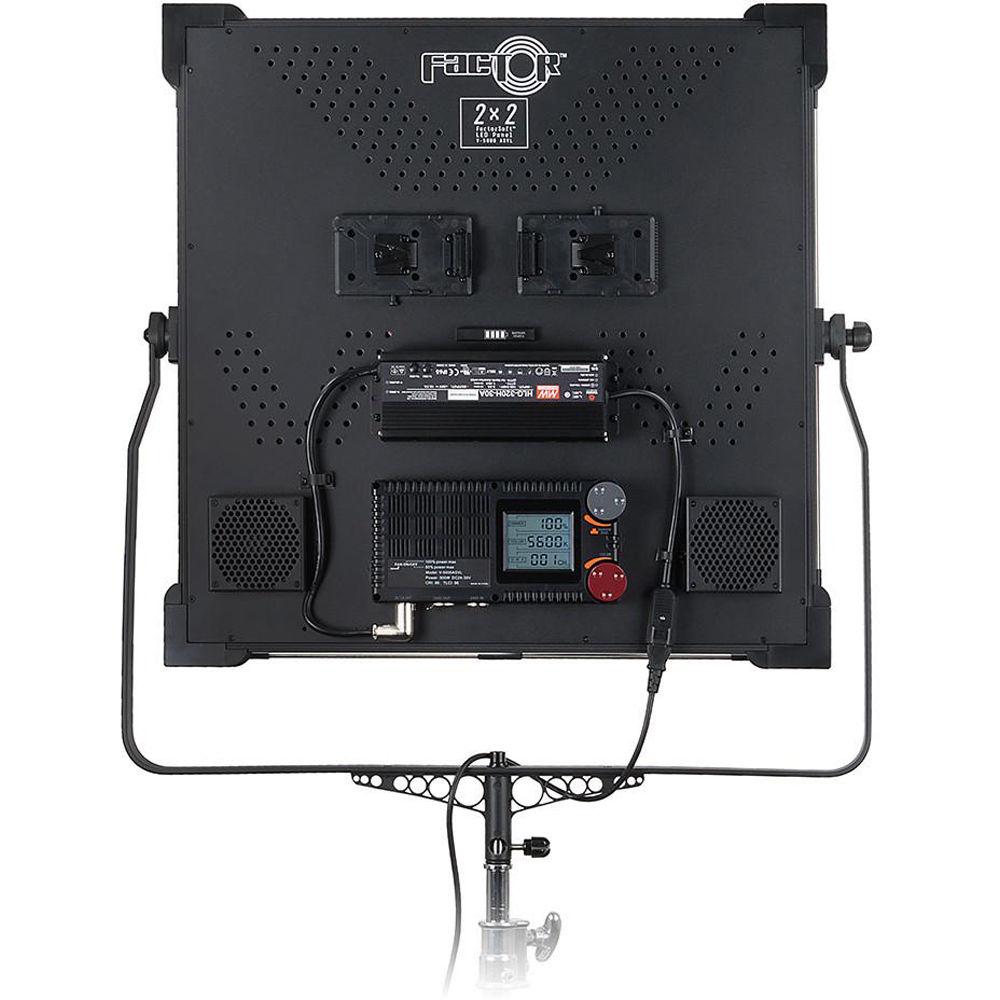 FotodioX Pro FACTOR 2x2 V-5000ASVL Bi-Color Kit with Grid and Travel Case