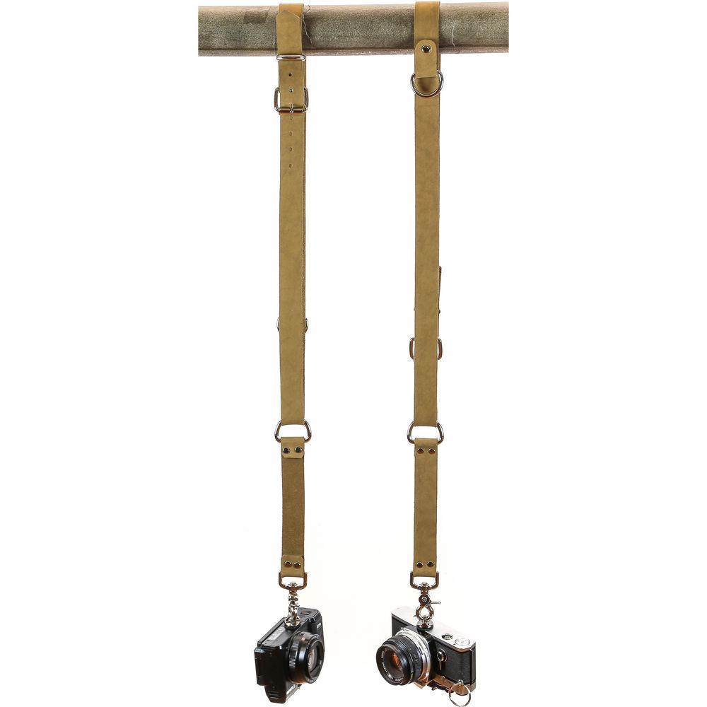 Funk Plus Suede Leather Snap Back Harness with 1.25" Wide Straps and D-Rings