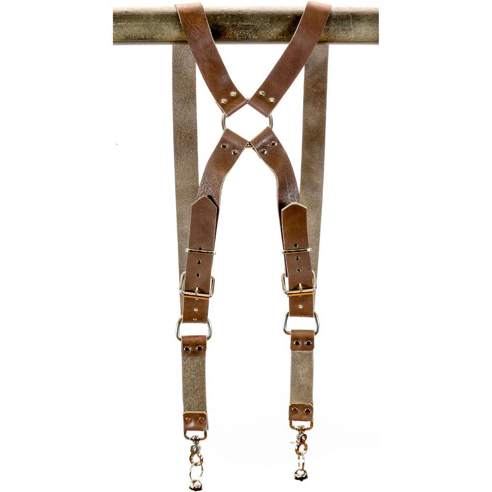 Funk Plus Water Buffalo Leather Ring Back Harness with 1.5" Wide Straps