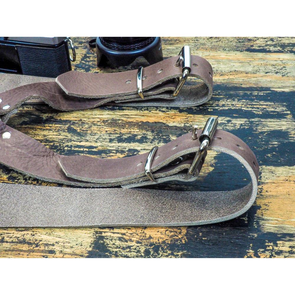 Funk Plus Water Buffalo Leather Ring Back Harness with 1.5" Wide Straps