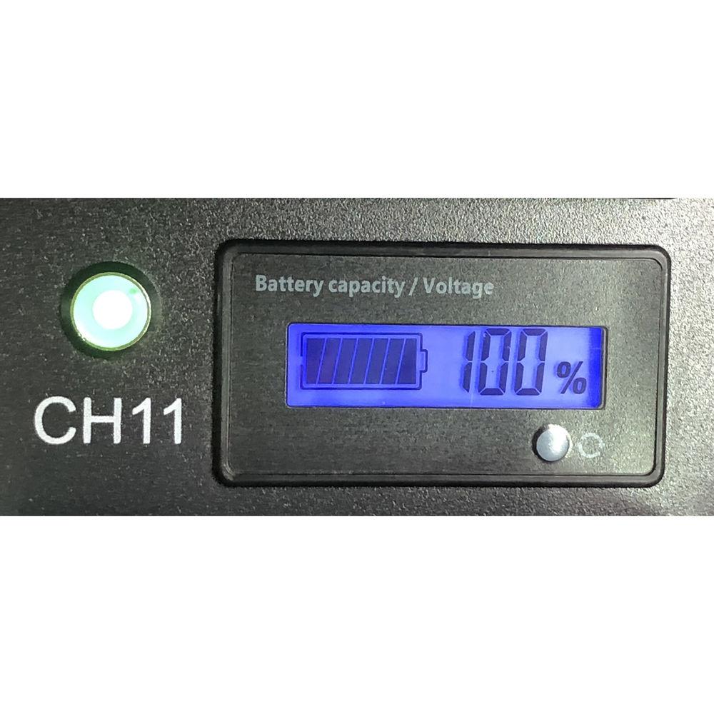 Fxlion 12-Bay V-Mount Wall Charger