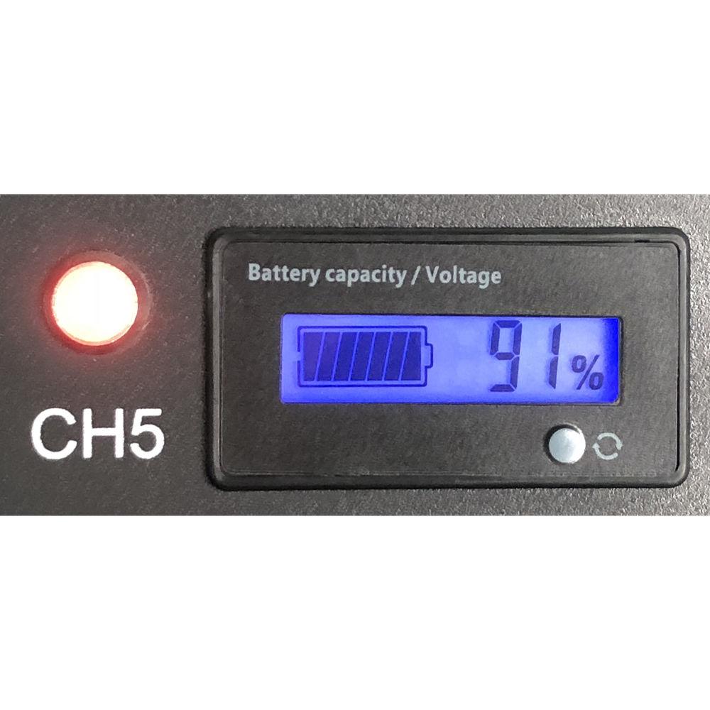 Fxlion 12-Bay V-Mount Wall Charger