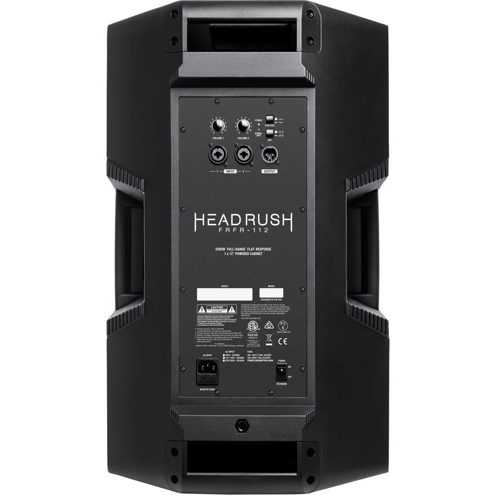HeadRush FRFR-112 2000W Speaker for Guitar Multi-FX and Amplifier Modeling, HeadRush, FRFR-112, 2000W, Speaker, Guitar, Multi-FX, Amplifier, Modeling