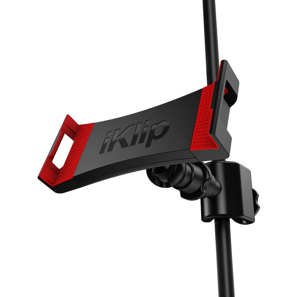 IK Multimedia iKlip 3 Deluxe Universal Tripod Mount and Mic Stand Support for Tablets
