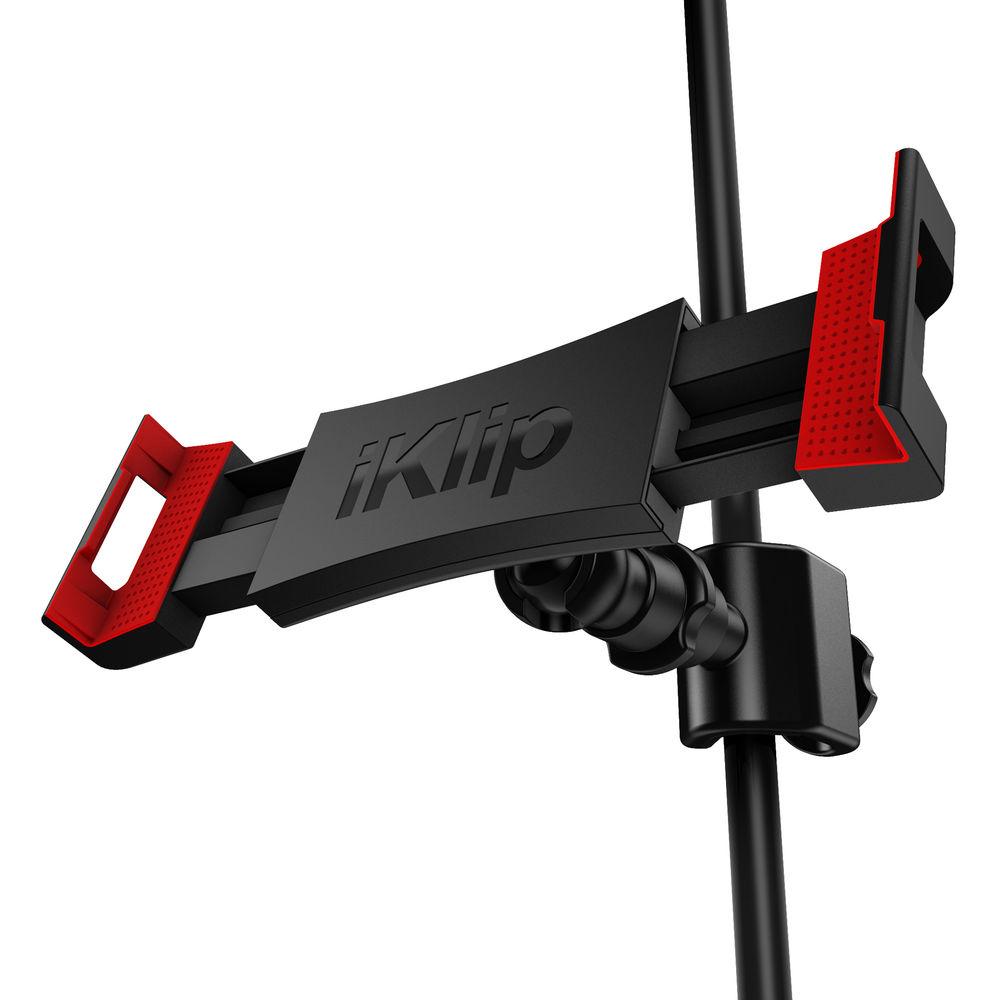 IK Multimedia iKlip 3 Deluxe Universal Tripod Mount and Mic Stand Support for Tablets