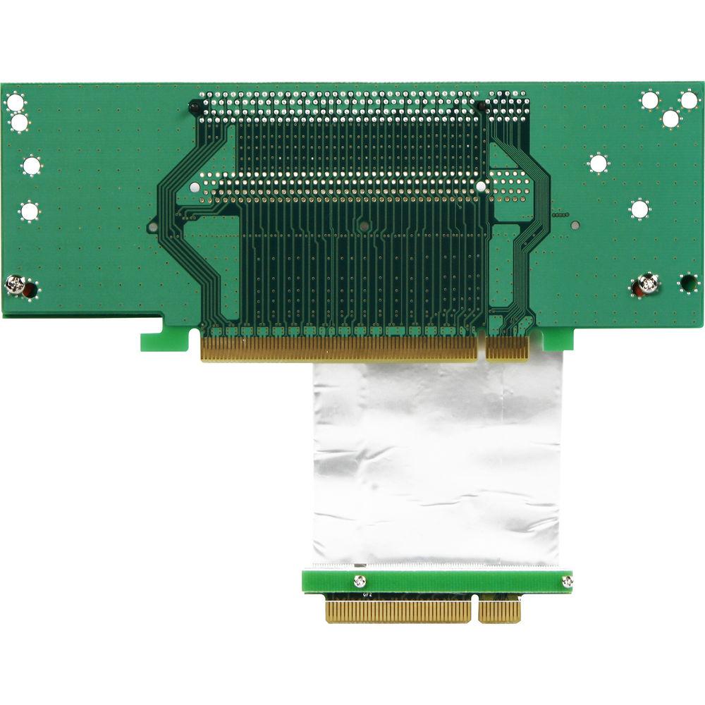 iStarUSA One PCIe x16 and One PCIe x8 Riser Card